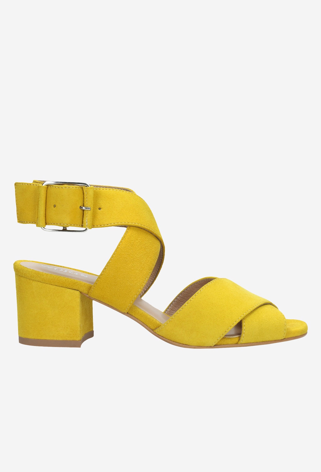 Żółte sandały damskie 9753-68 Widok 1