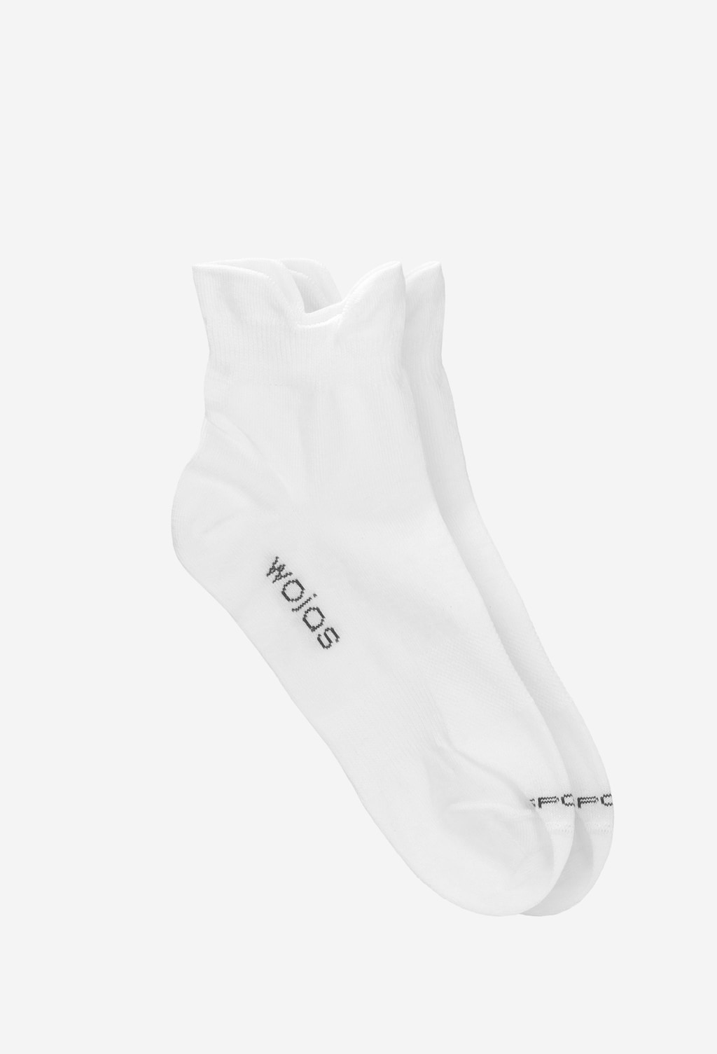 Białe stopki sportowe 9980-89 Widok 1