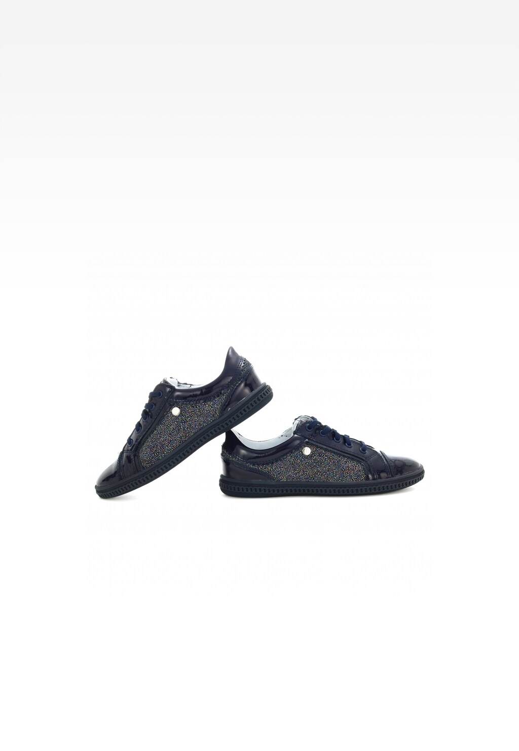 Półbuty BARTEK W-25524/SZ/1RO, dla dziewcząt, granatowy Widok 6