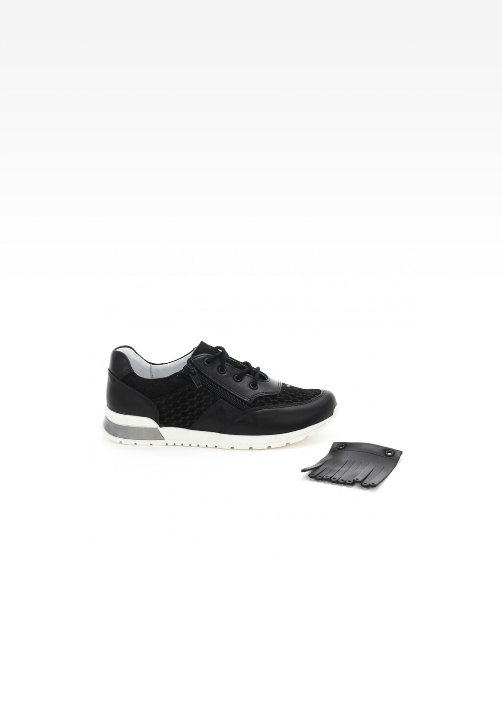 Półbuty BARTEK T-28695/SZ/1RH, dla dziewcząt, czarny Widok 9