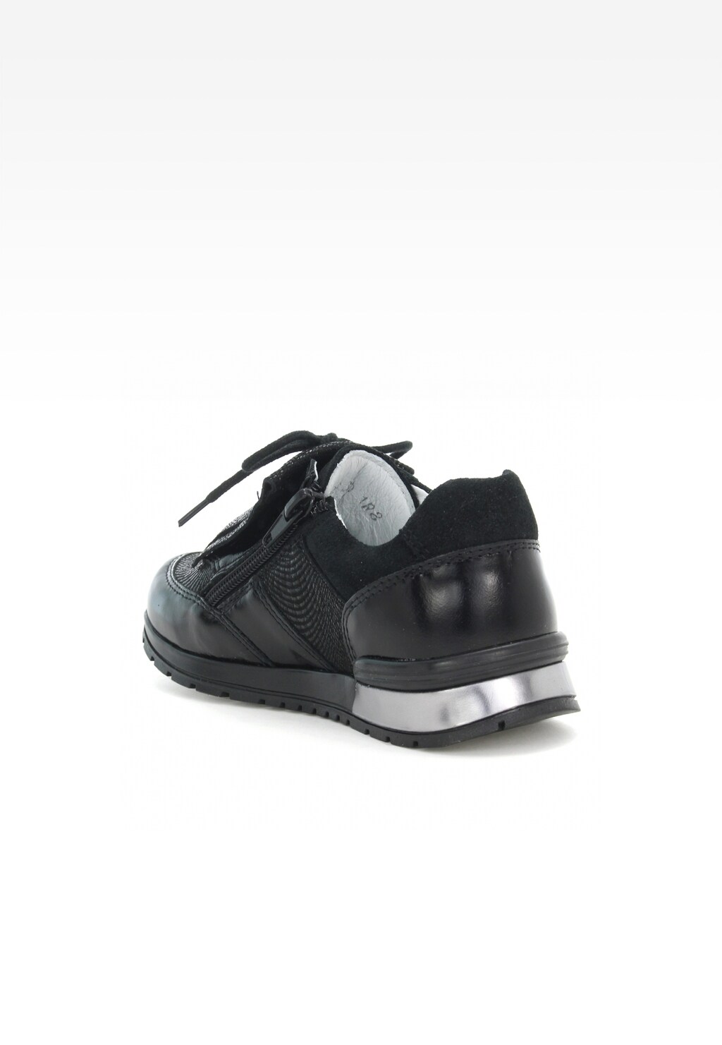 Półbuty BARTEK T-45695/SZ/1R8, dla dziewcząt, czarny Widok 5