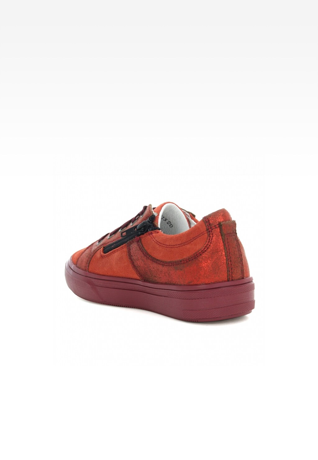 Półbuty BARTEK T-58992/V13, dla dziewcząt, czerwono-pomarańczowy Widok 5