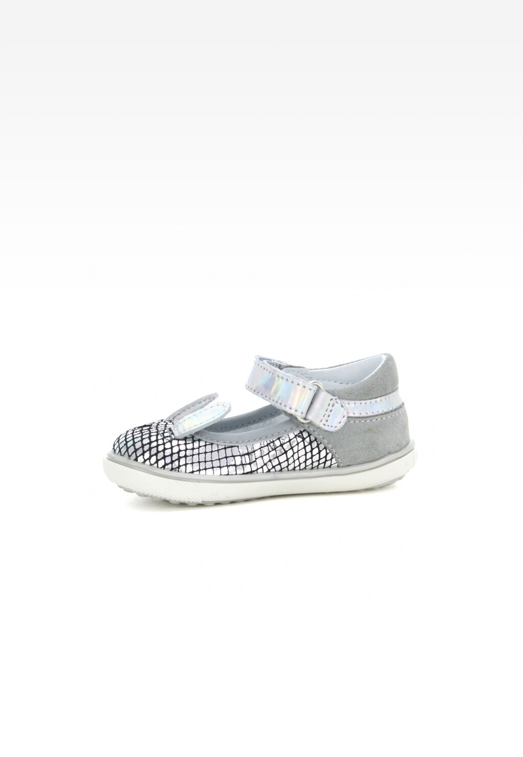 Wizytowe BARTEK W-51908/REX, dla dziewcząt, srebrno-szary Widok 4