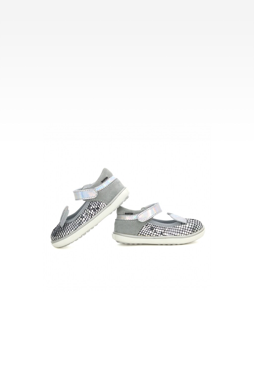 Wizytowe BARTEK W-51908/REX, dla dziewcząt, srebrno-szary Widok 6