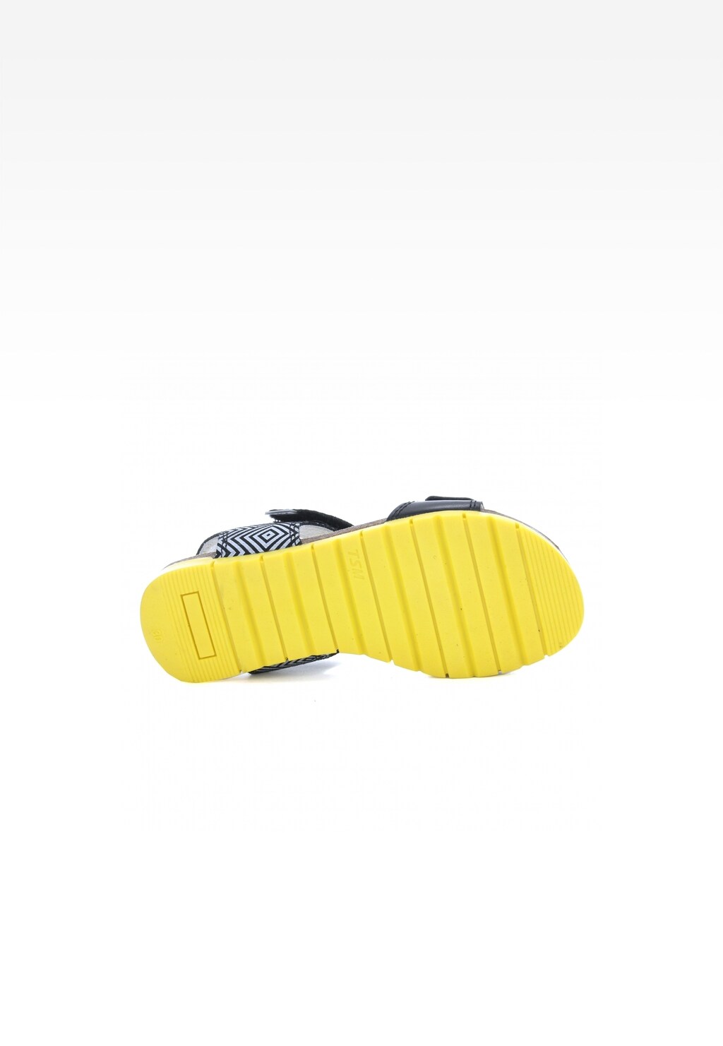 Sandały BARTEK W-56183/78H, dla dziewcząt, czarno-szary Widok 7