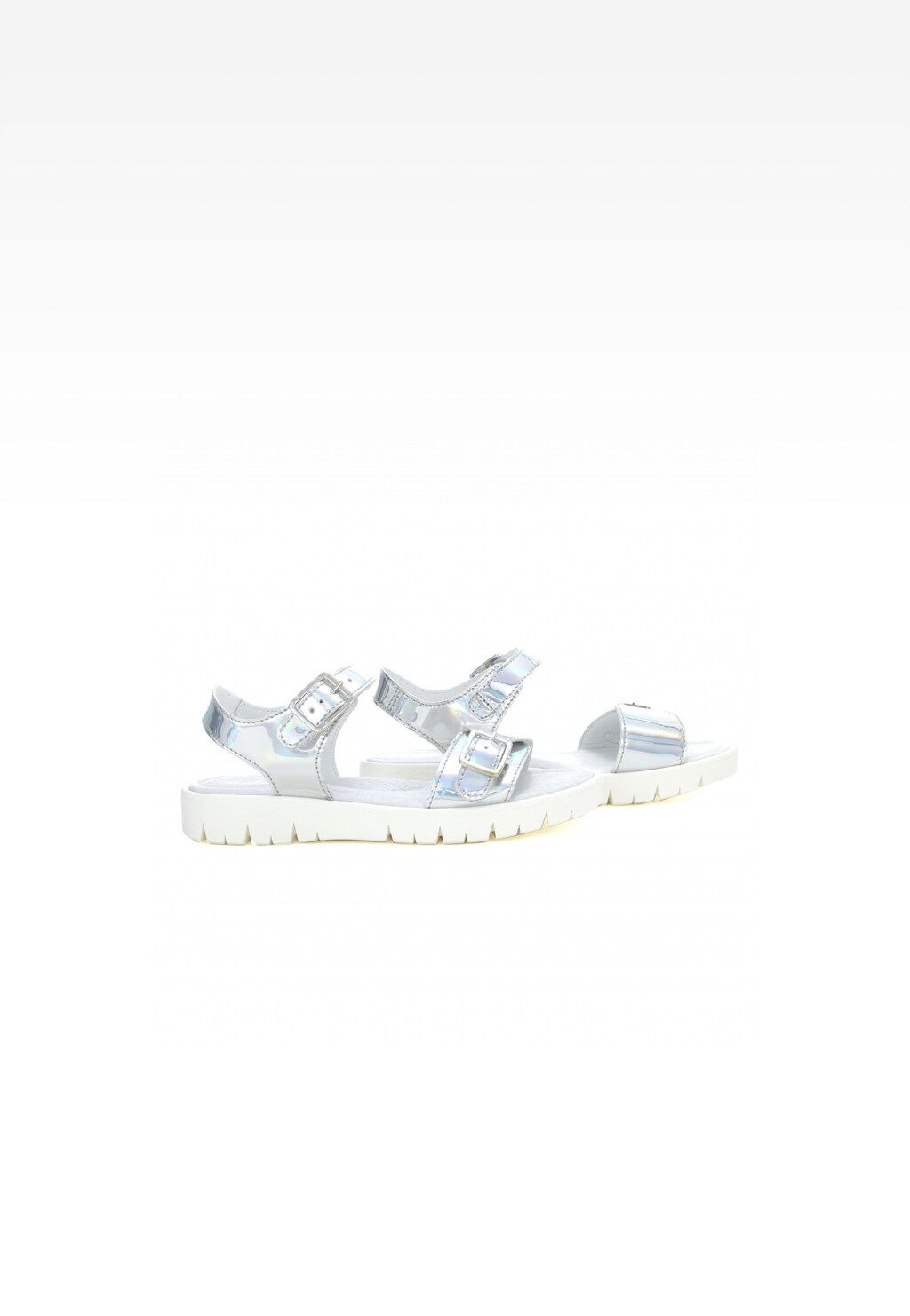 Sandały BARTEK W-59164/KOL, dla dziewcząt, srebrny Widok 6