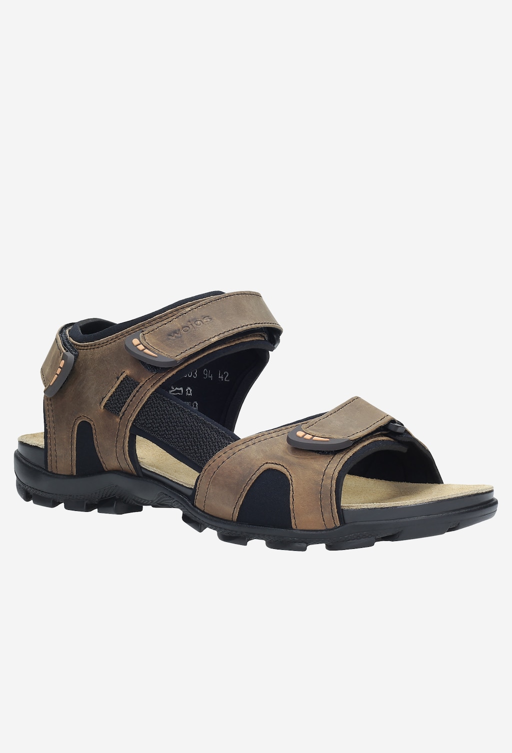Béžové pánske sandále 29006-94 Widok 3