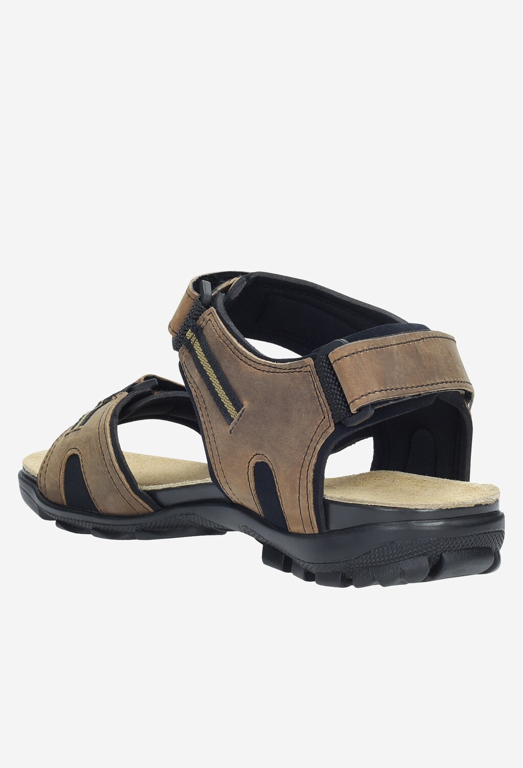 Béžové pánske sandále 29006-94 Widok 4