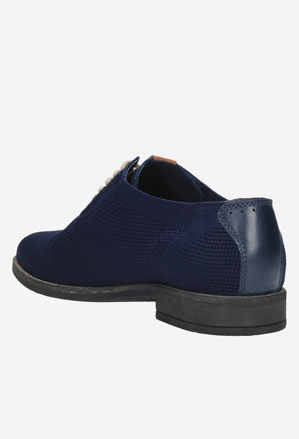 Granatowe półbuty męskie 9064-86 Widok 3