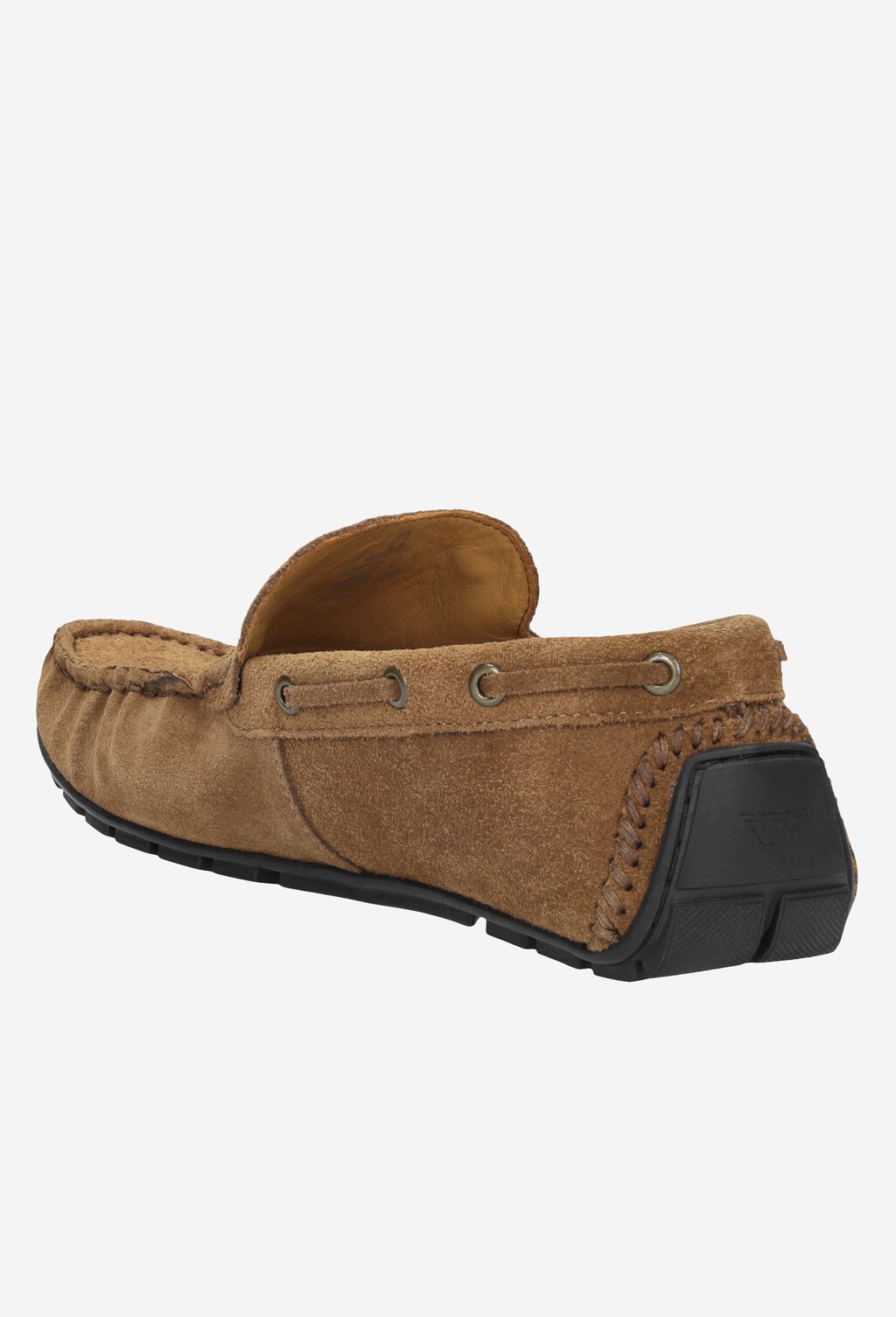 Jasnobrązowe półbuty męskie 9057-63 Widok 3