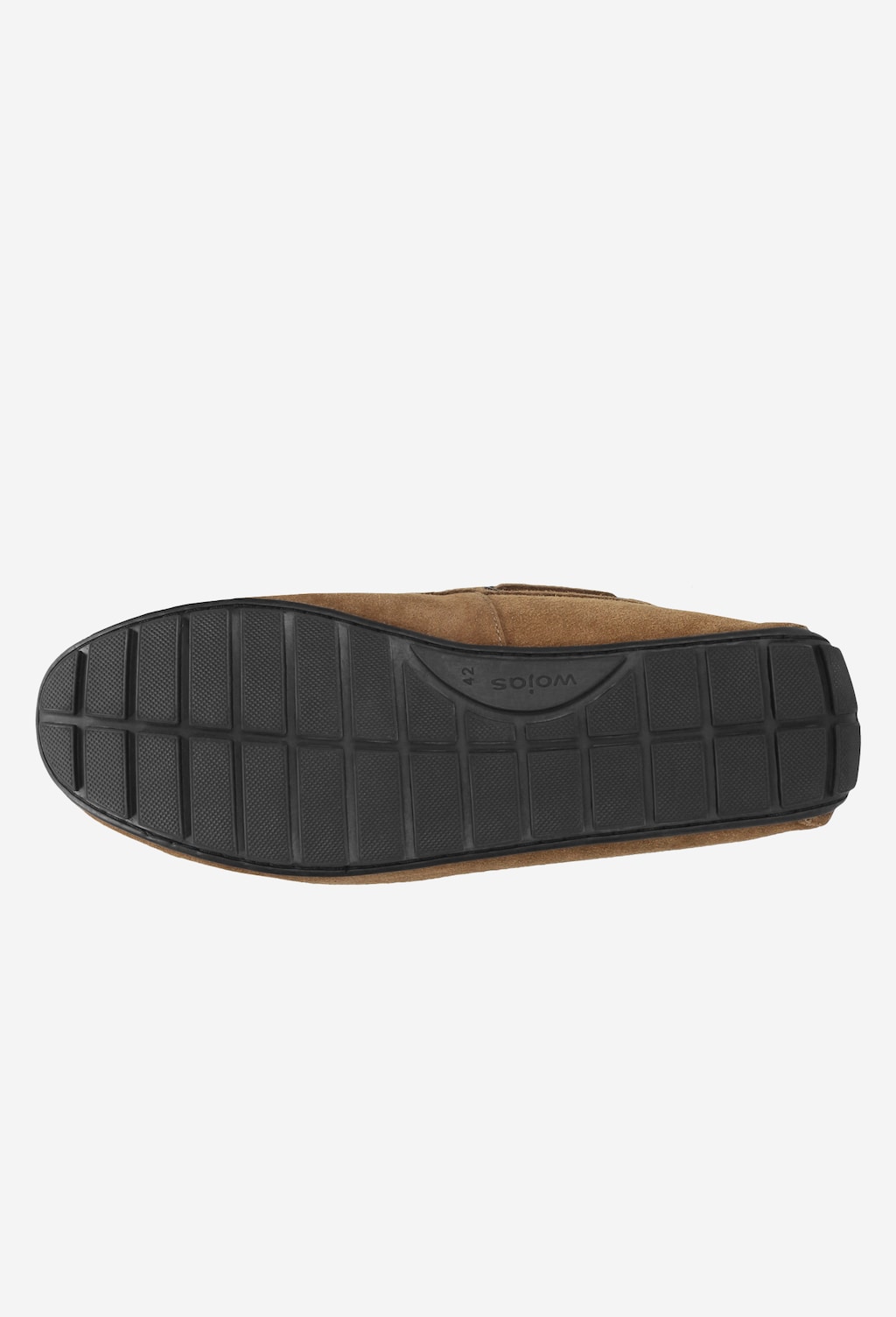 Jasnobrązowe półbuty męskie 9057-63 Widok 5