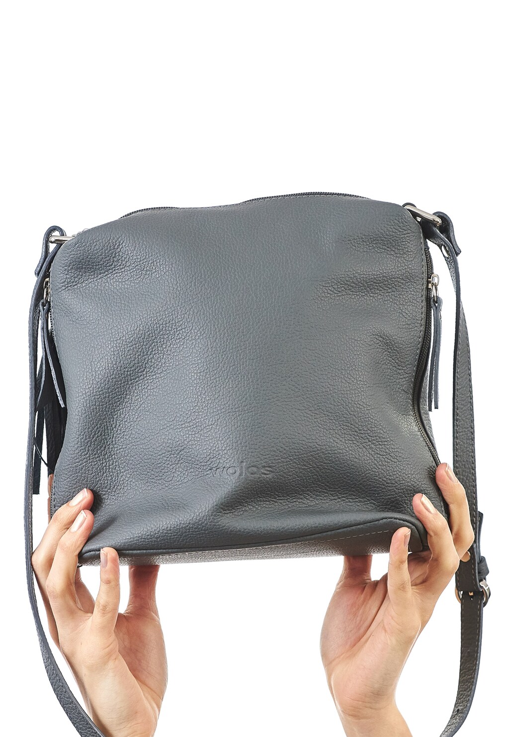 Popielata torebka damska 8929-50 Widok 1