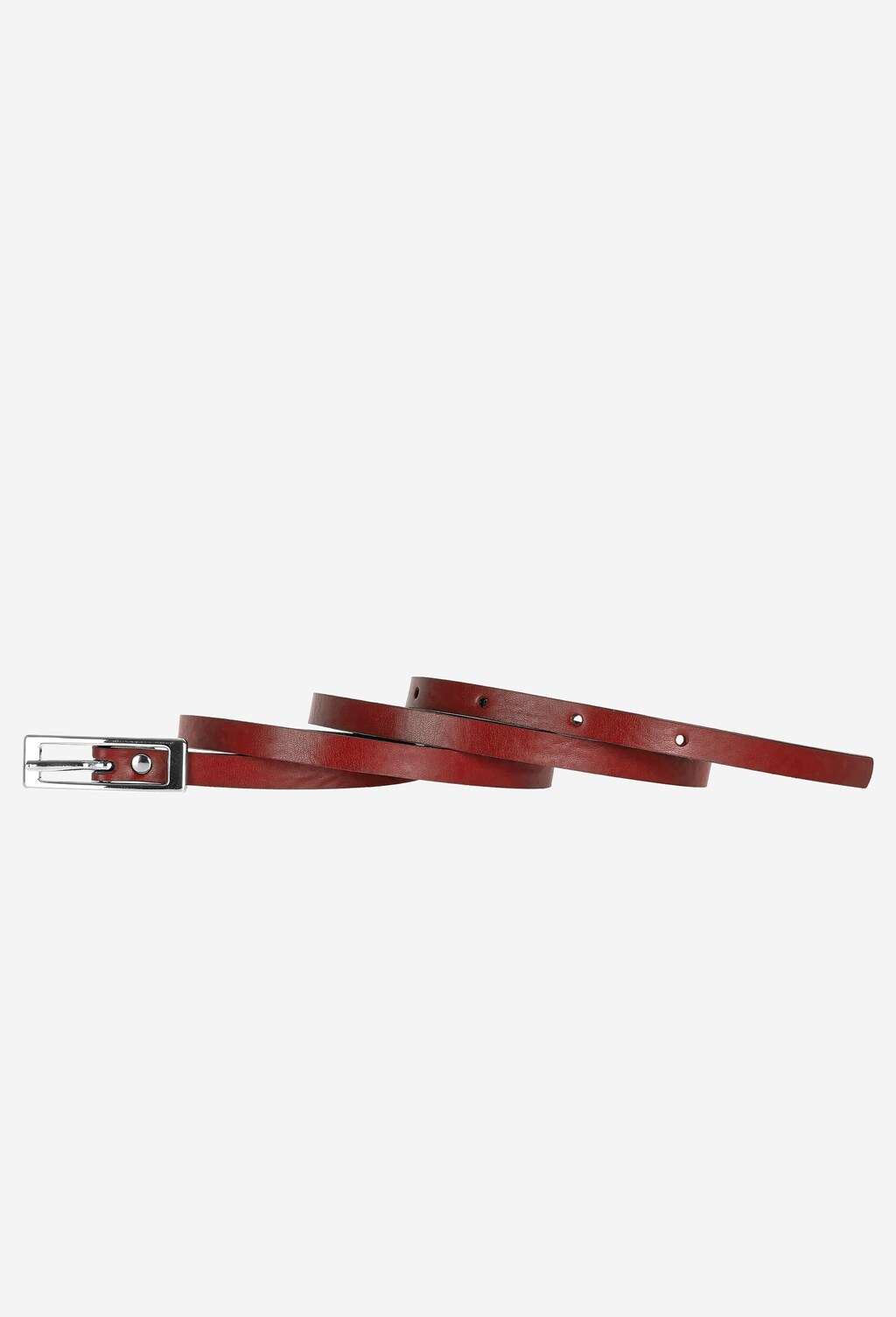 Czerwony pasek damski 9962-55 Widok 2