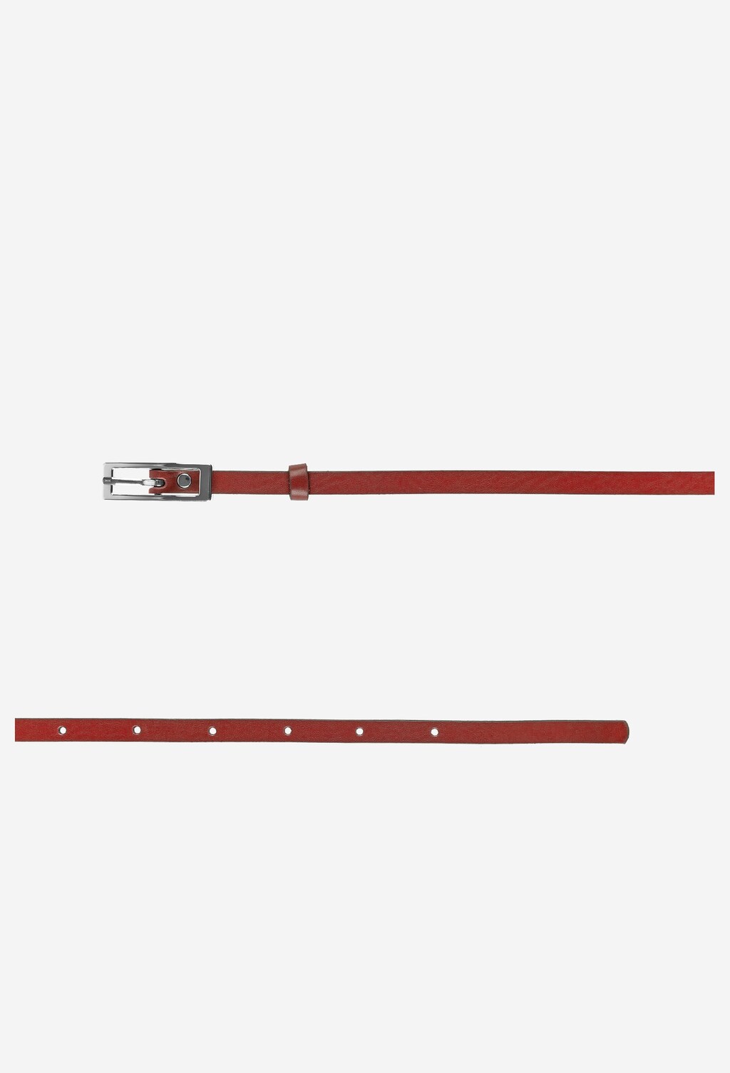 Czerwony pasek damski 9962-55 Widok 4