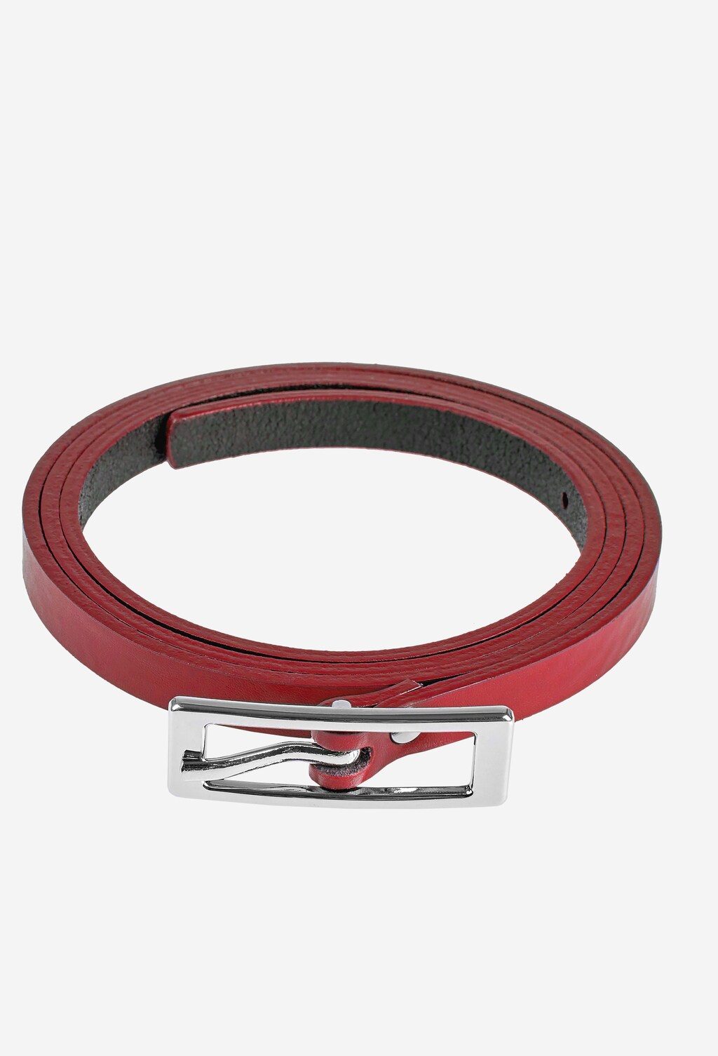 Czerwony pasek damski 9962-55 Widok 5