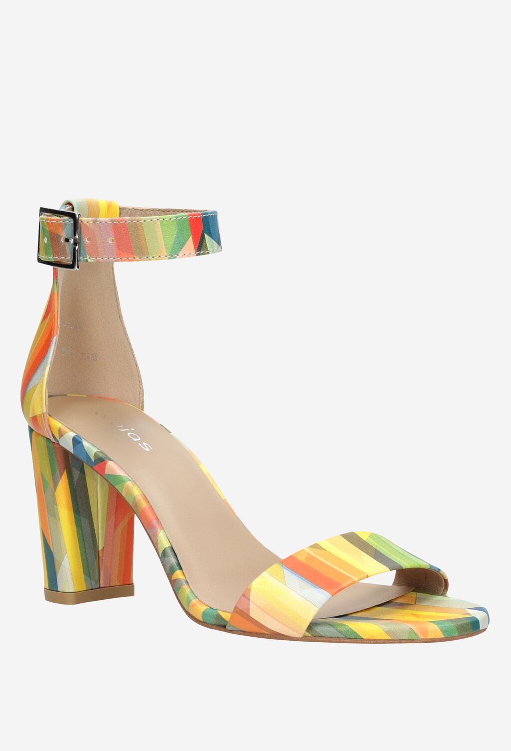 Multikolorowe sandały damskie 8832-55 Widok 2