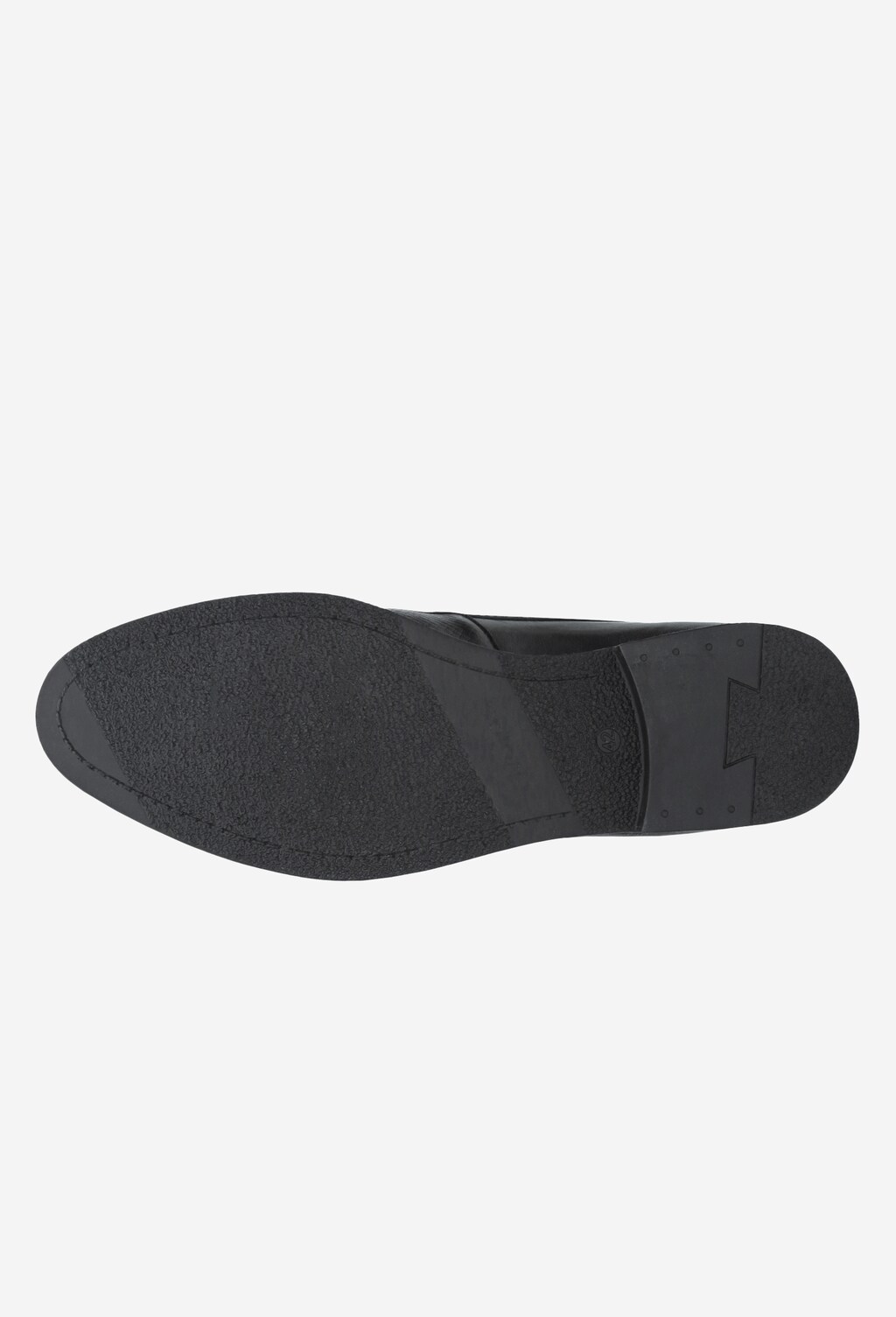 Czarne półbuty męskie 9070-51 Widok 5