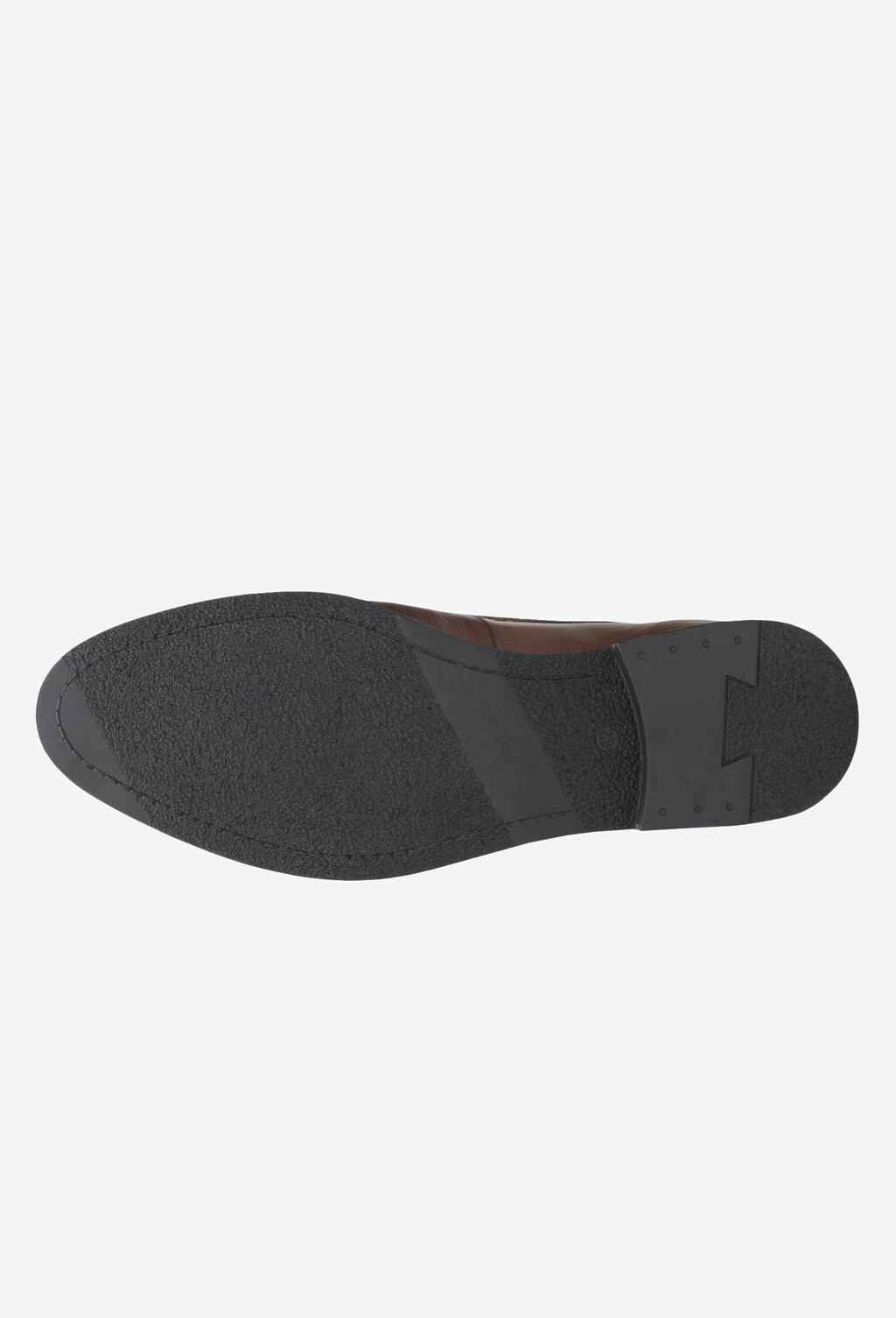 Brązowe półbuty męskie 9070-52 Widok 5