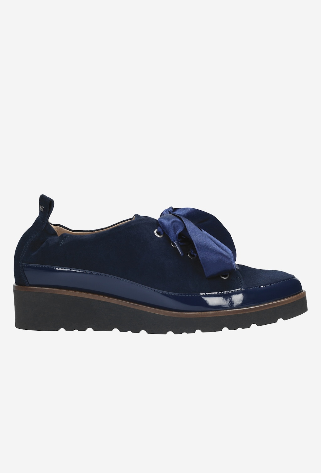 Granatowe półbuty damskie 8546-76 Widok 2