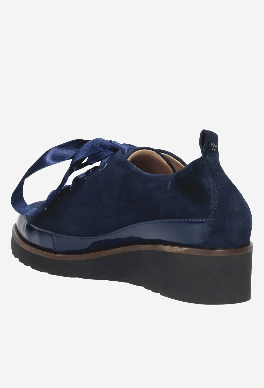 Granatowe półbuty damskie 8546-76 Widok 4