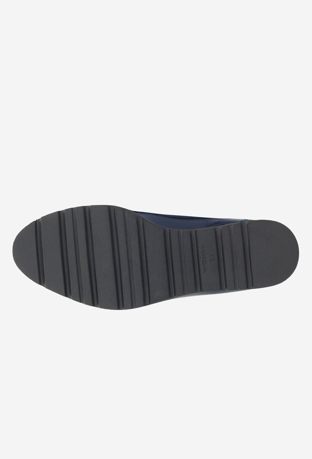 Granatowe półbuty damskie 8546-76 Widok 6