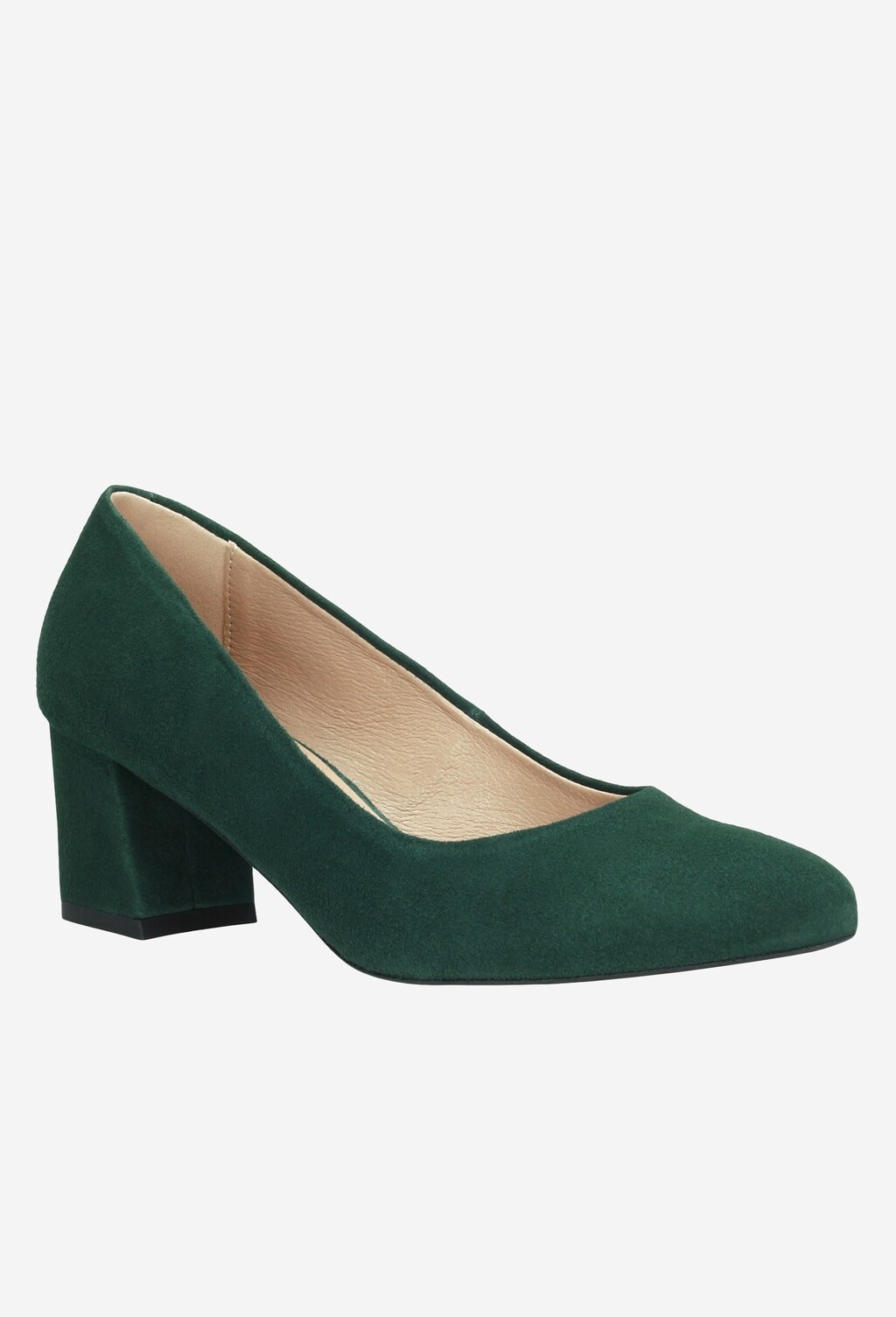 Zielone czółenka 9296-67 Widok 3