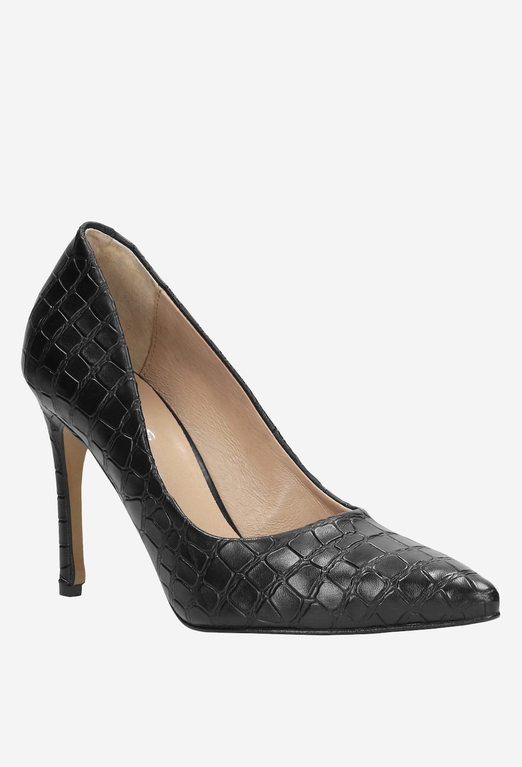 Každá divoška si zaslúži čierne luxusné lodičky 7386-51 Widok 3