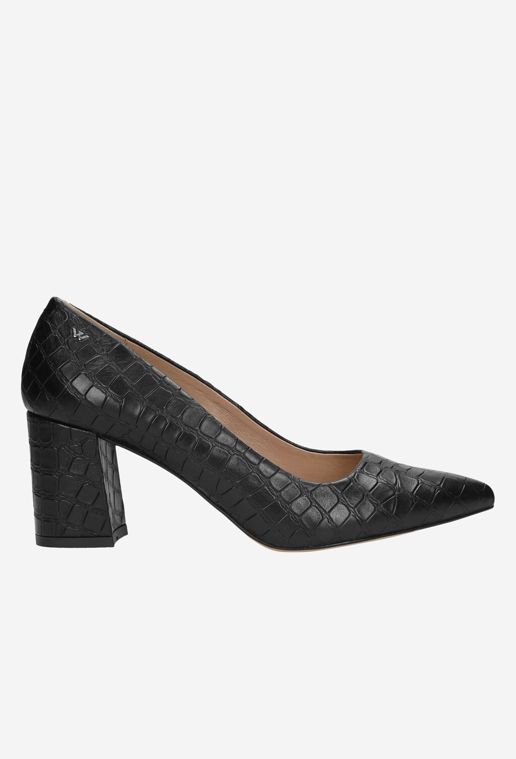 Czarne czółenka 9269-51 Widok 2