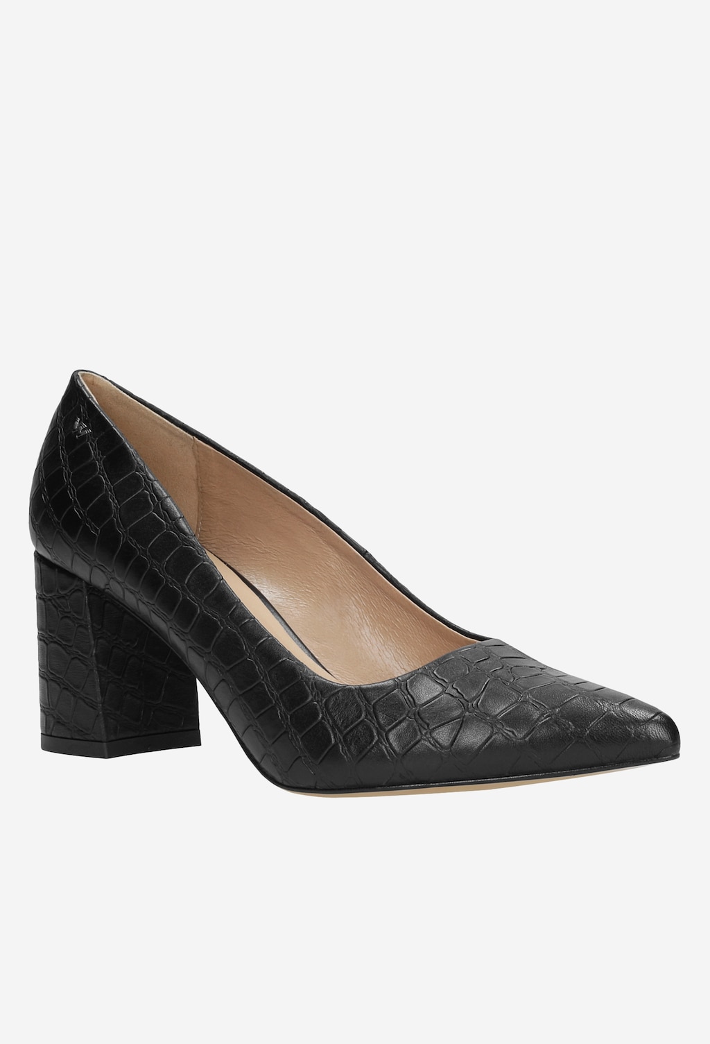 Czarne czółenka 9269-51 Widok 3