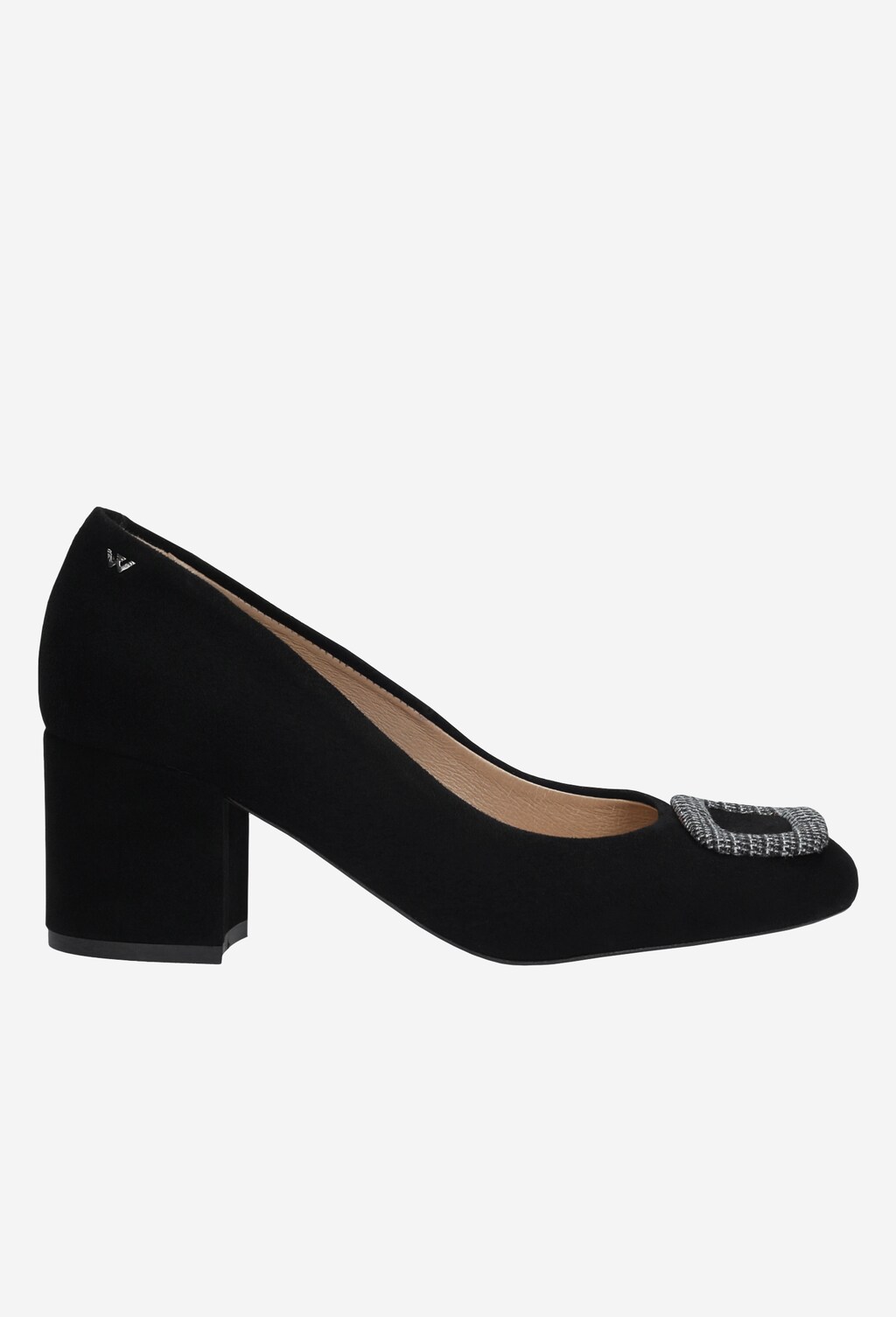 Czarne czółenka 9292-81 Widok 2