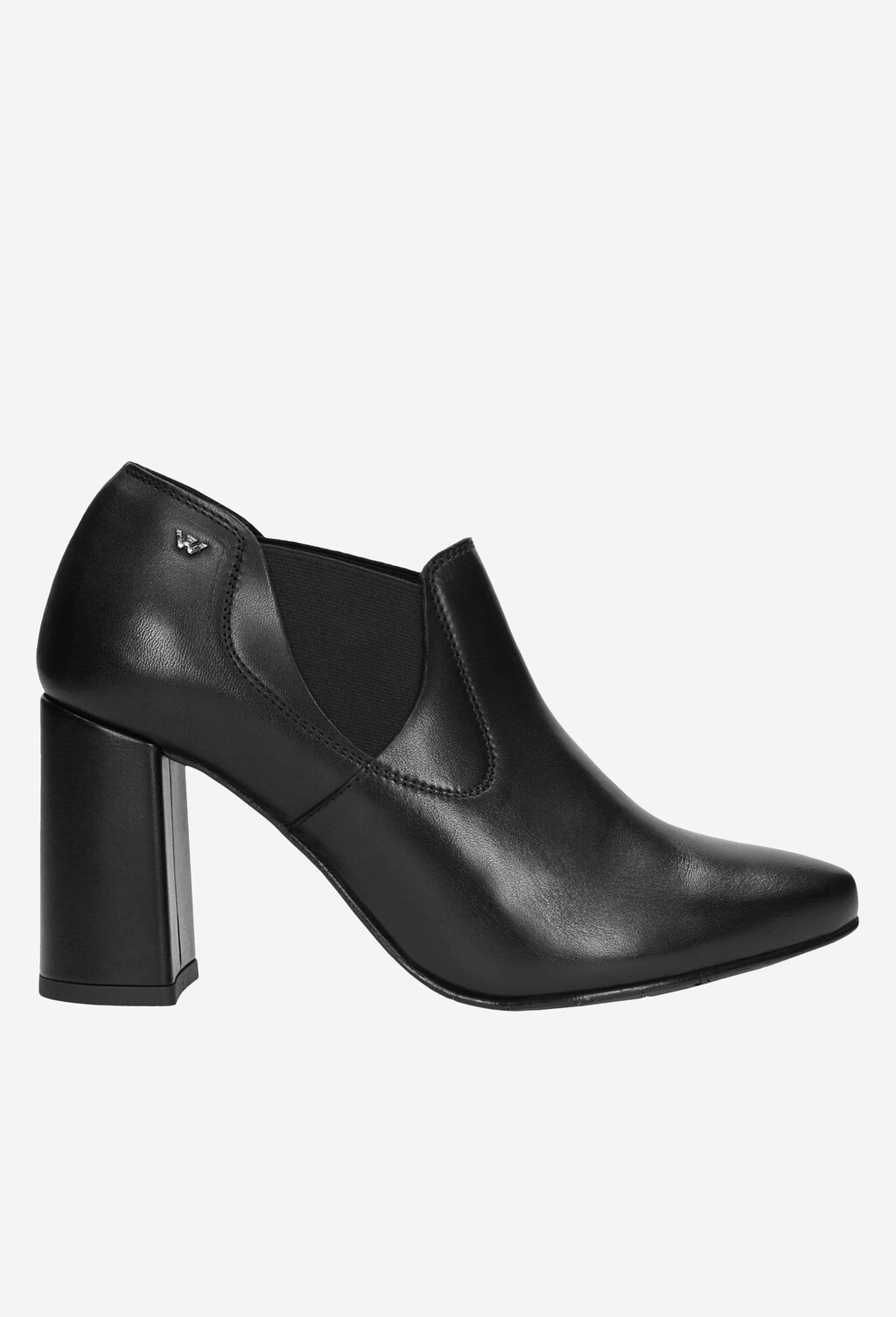 Czarne półbuty damskie 9497-51 Widok 2