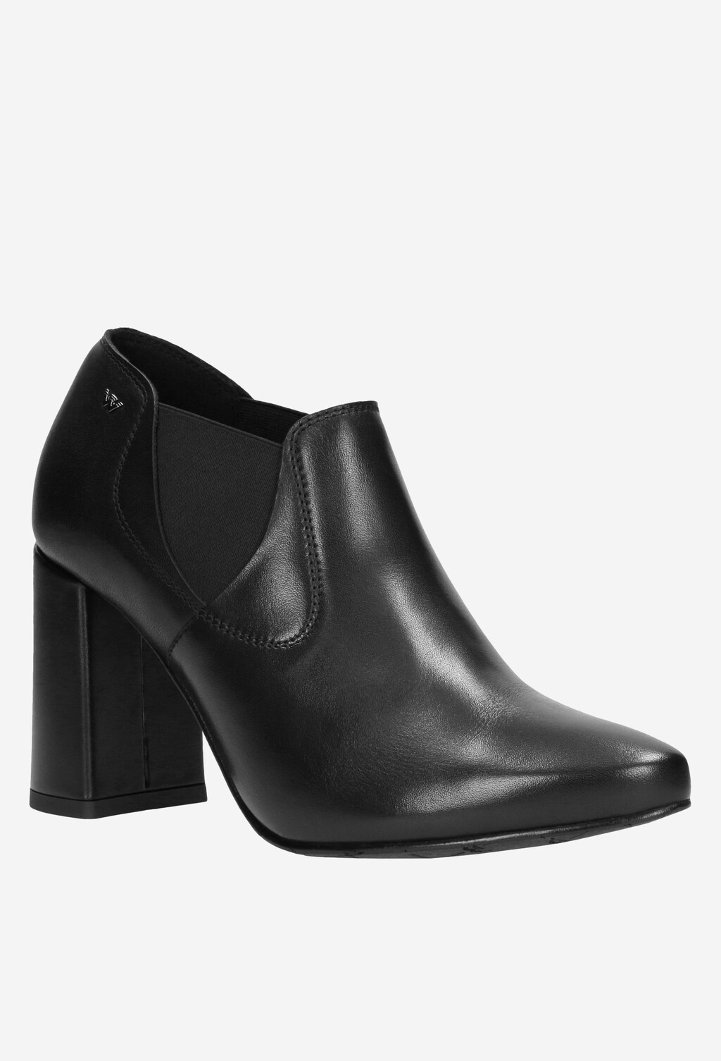 Czarne półbuty damskie 9497-51 Widok 3