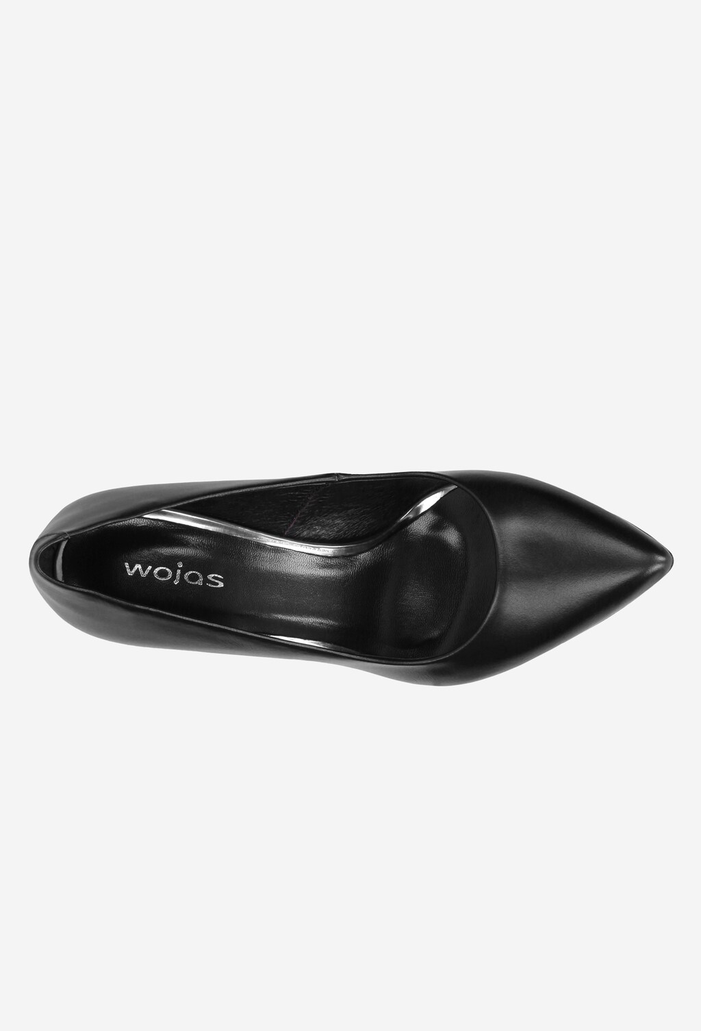 Czarne czółenka 9289-51 Widok 5