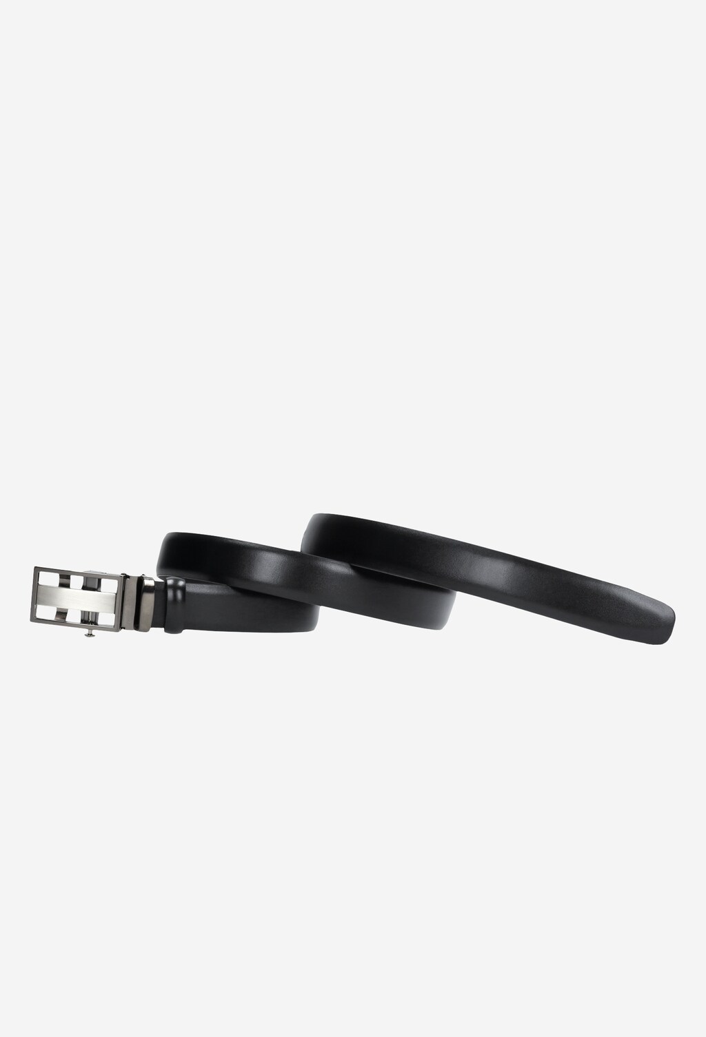 Czarny pasek męski 9978-51 Widok 2