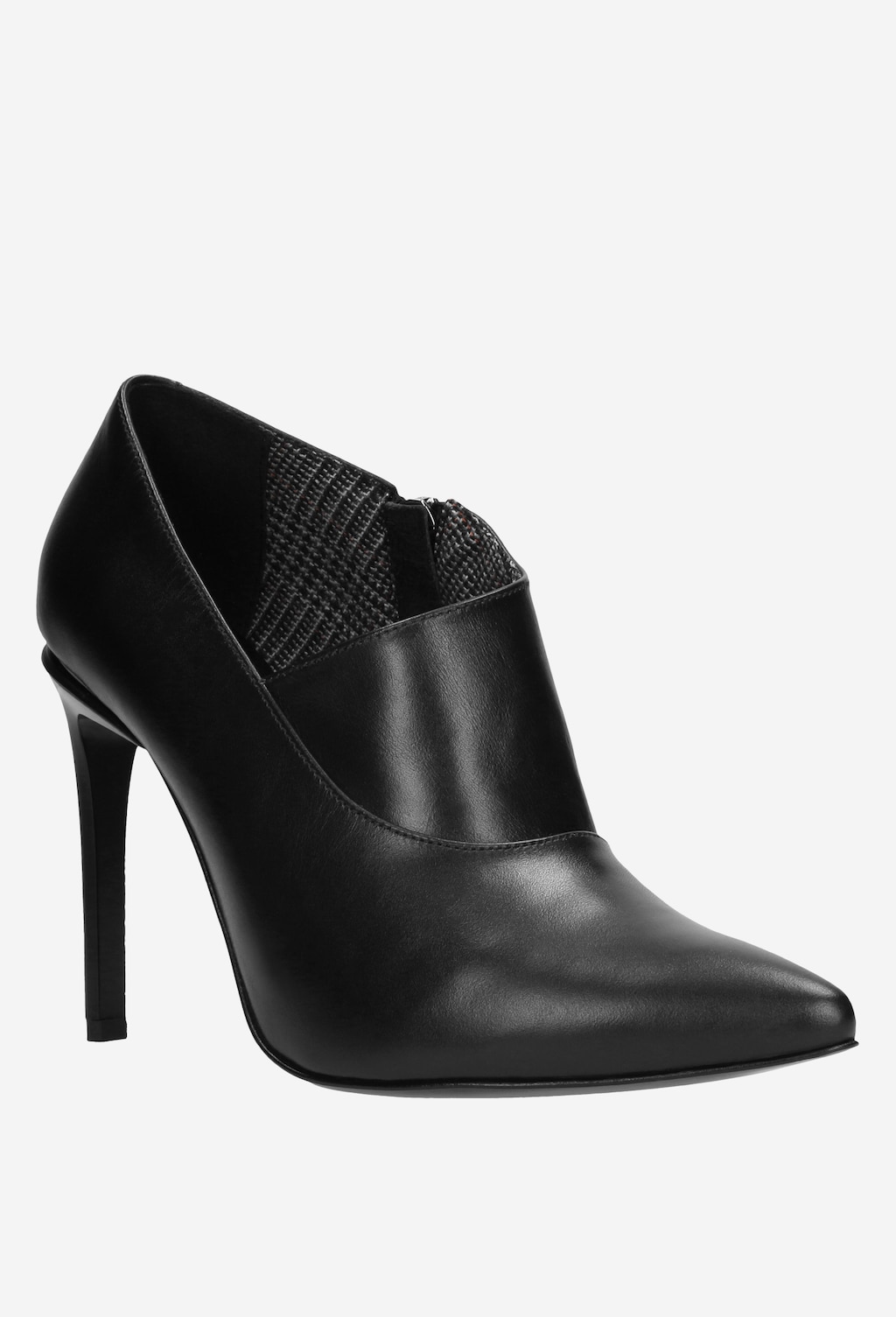 Czarne półbuty damskie 9499-51 Widok 3