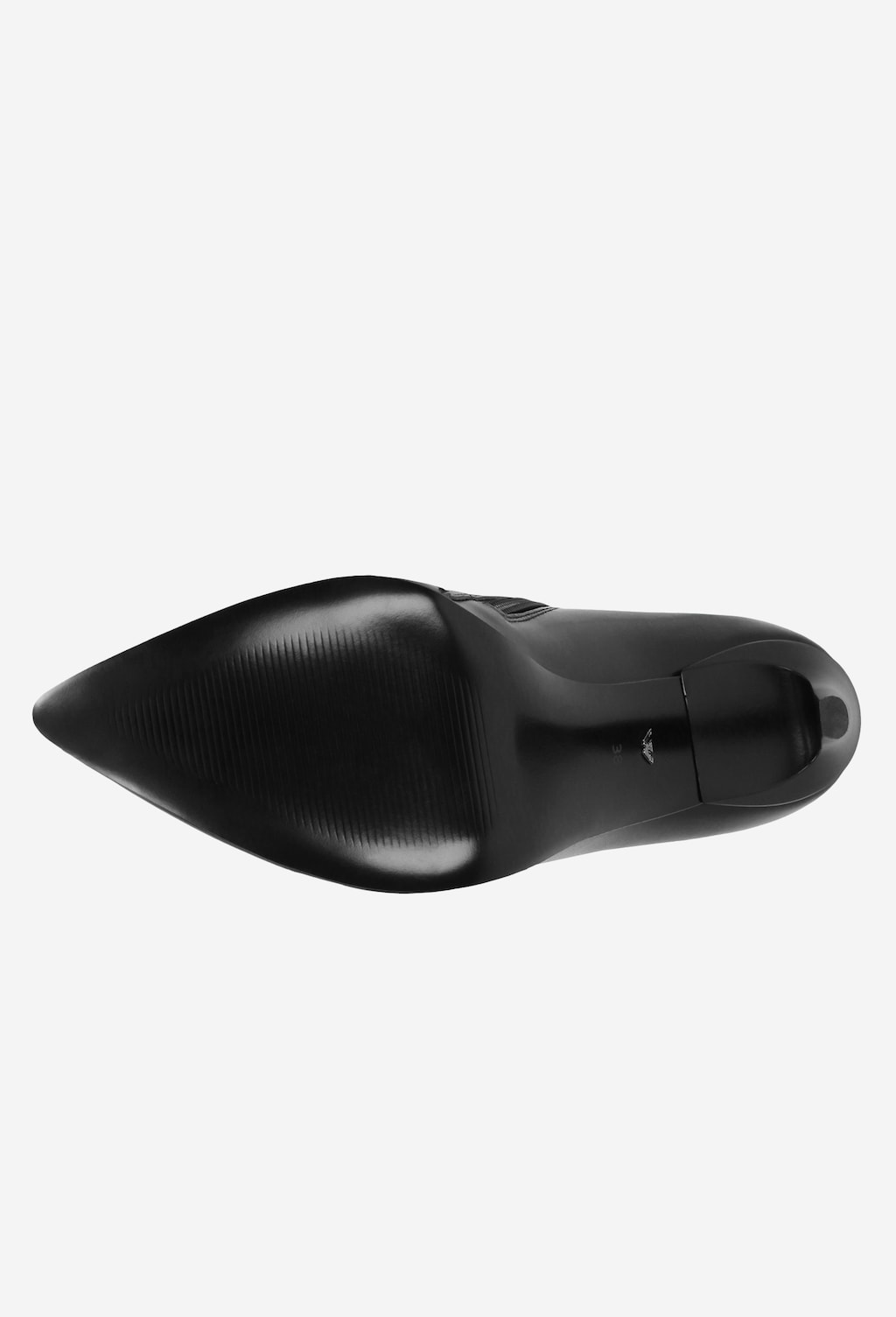 Czarne półbuty damskie 9499-51 Widok 6