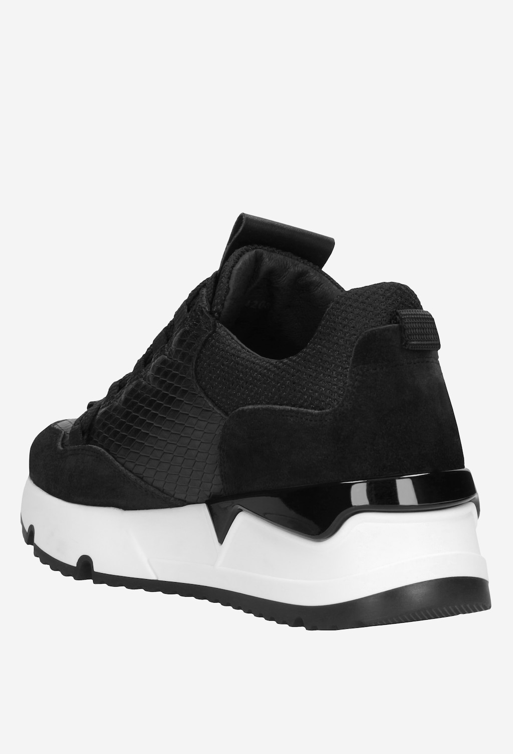 Czarne półbuty damskie 9420-81 Widok 4