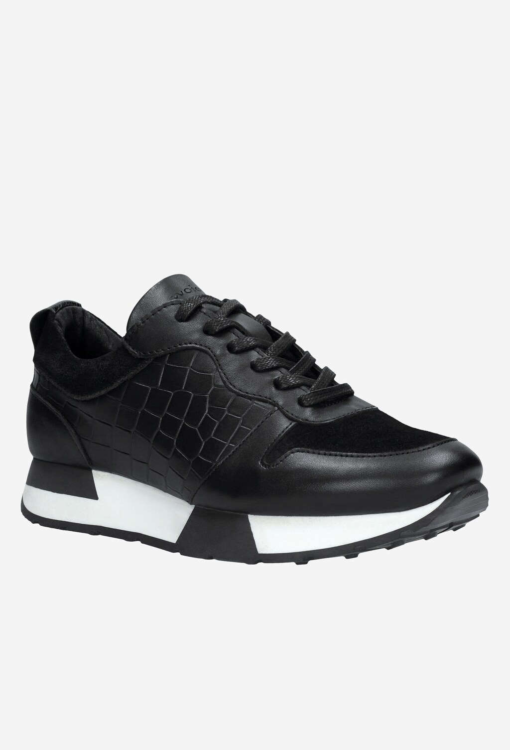 Czarne półbuty damskie 9481-71 Widok 3