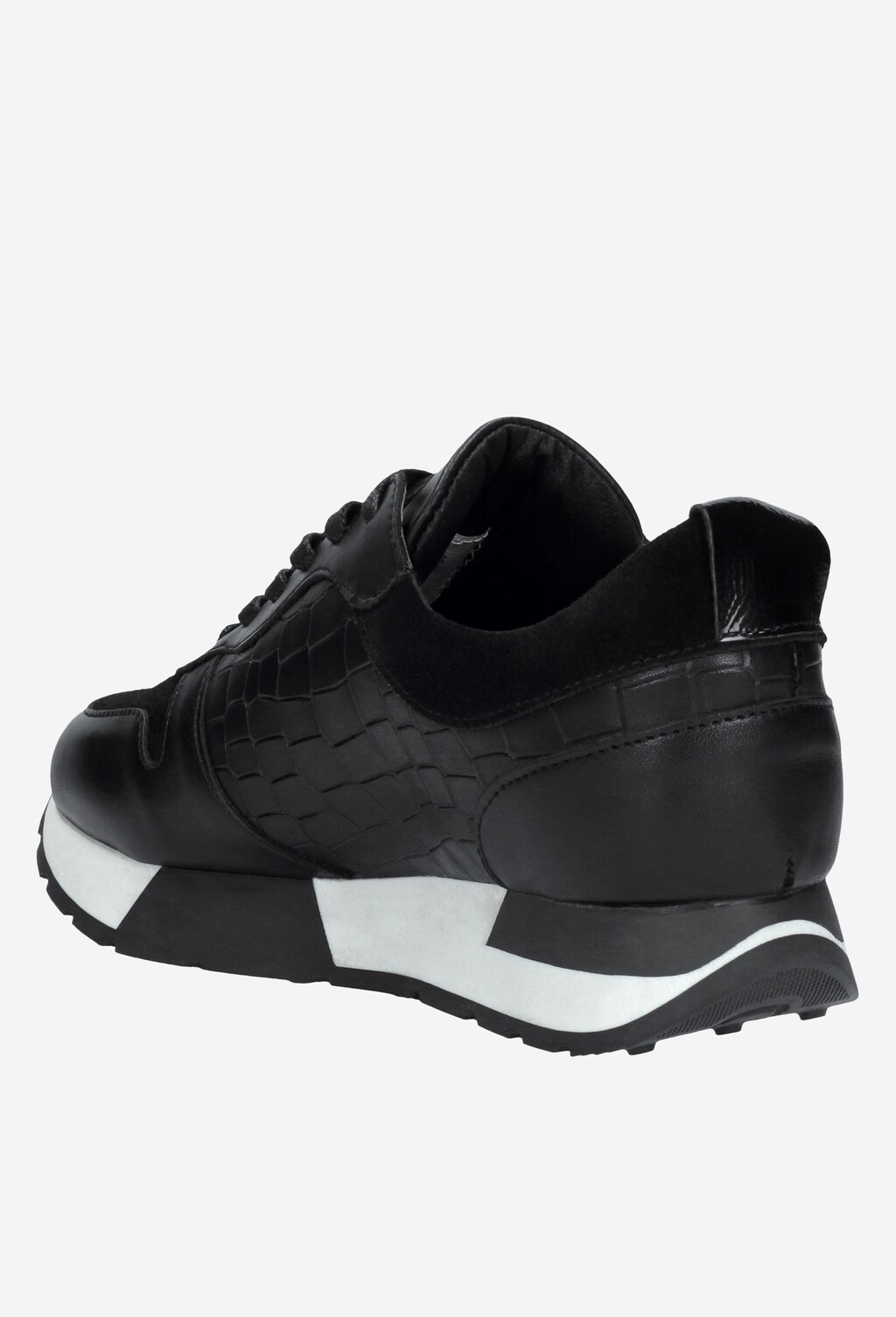 Czarne półbuty damskie 9481-71 Widok 4