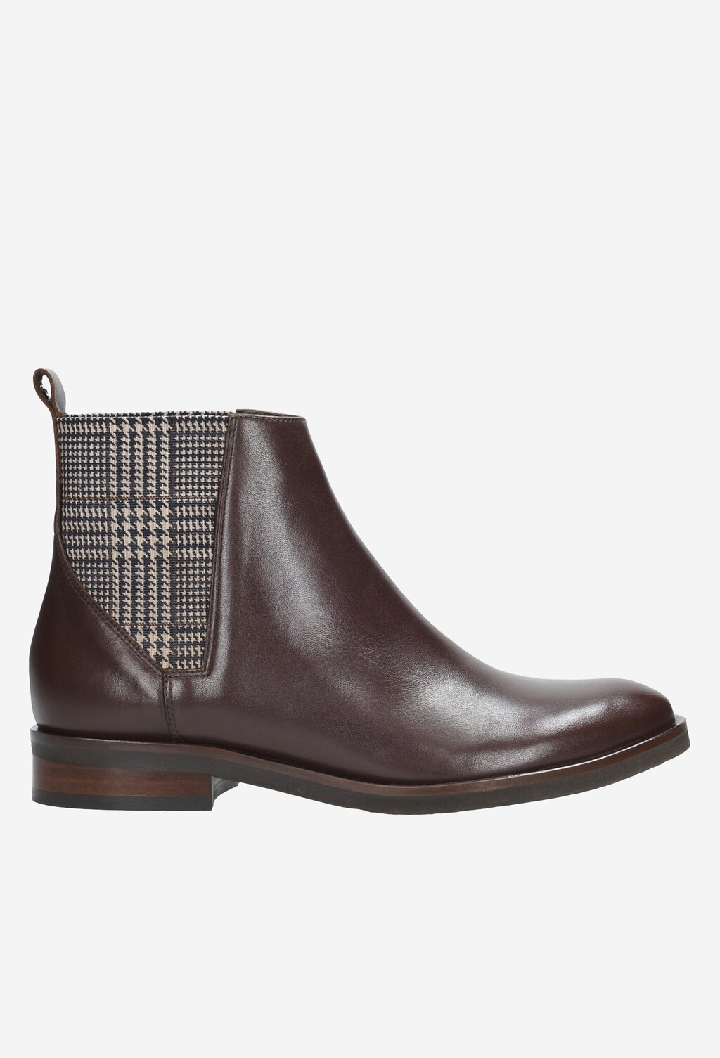 Brązowe botki damskie 9570-82 Widok 2