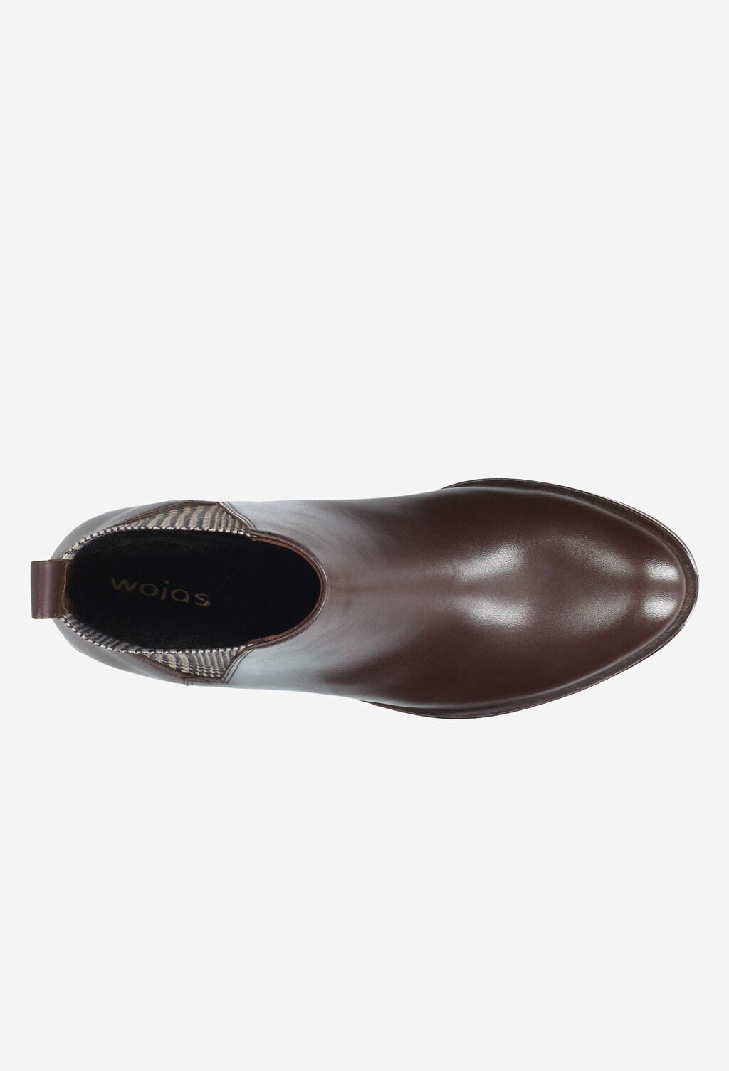 Brązowe botki damskie 9570-82 Widok 5