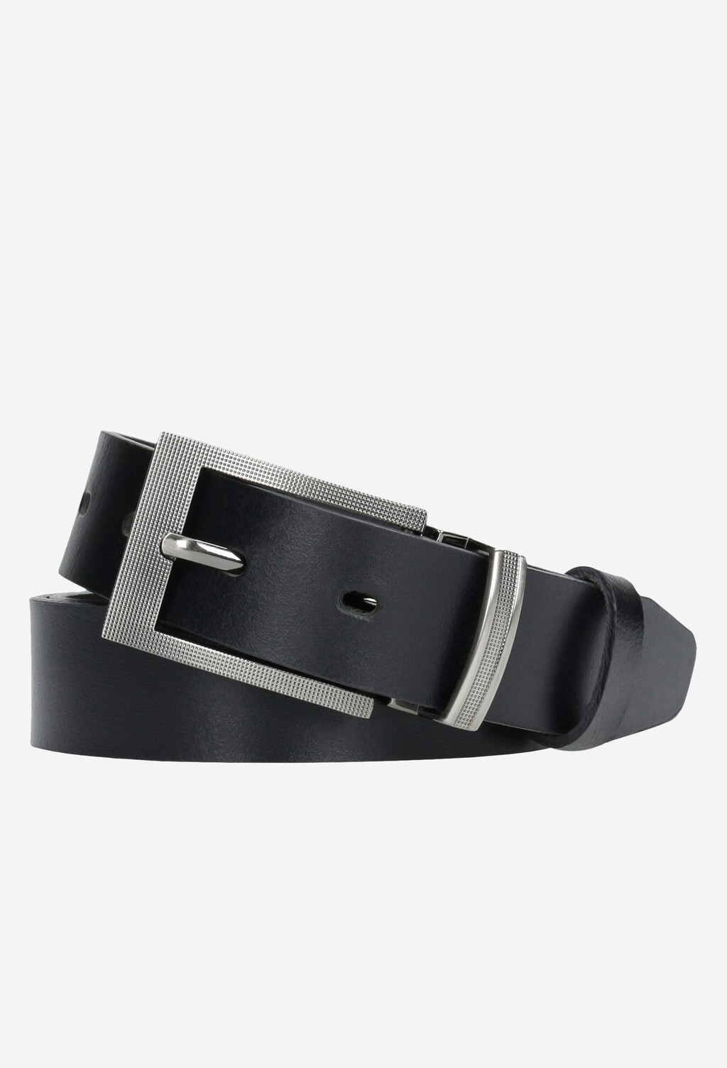 Czarny pasek męski 9976-51 Widok 1