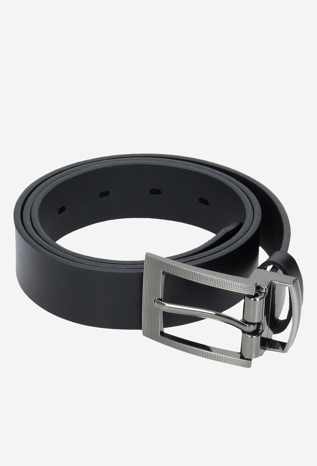 Czarny pasek męski 9976-51 Widok 5