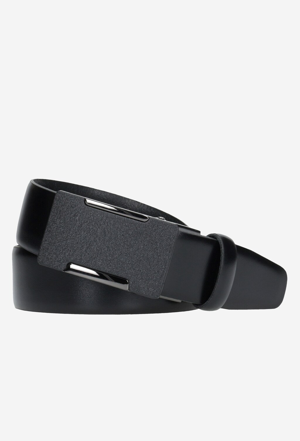 Czarny pasek męski 9970-51 Widok 1