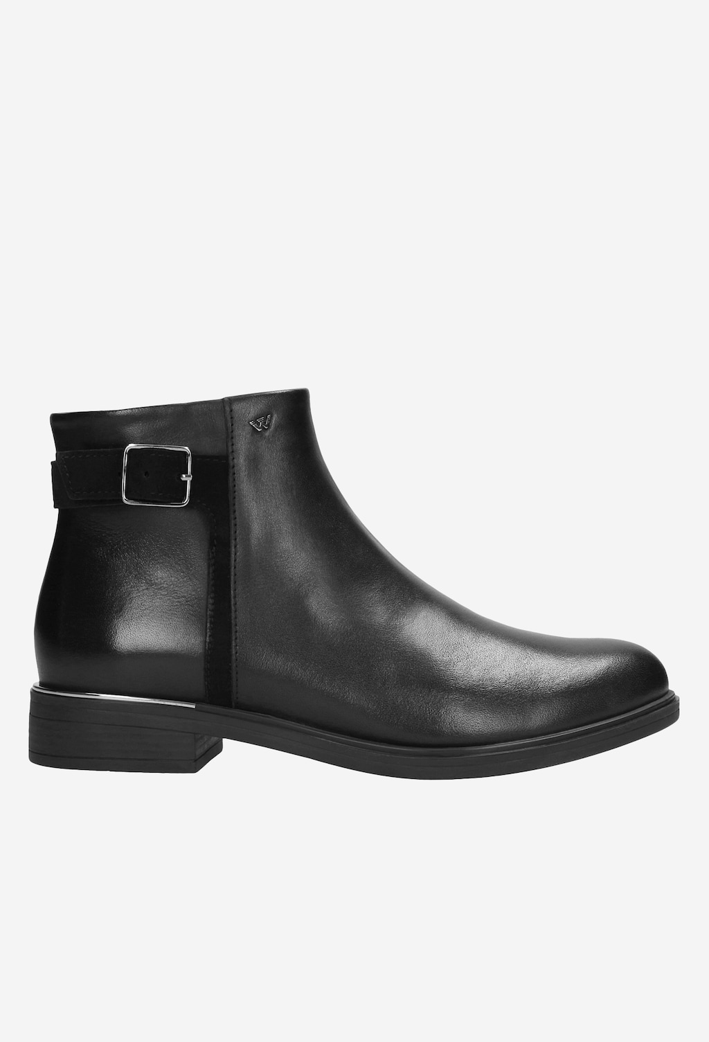 Czarne botki damskie 9593-71 Widok 2