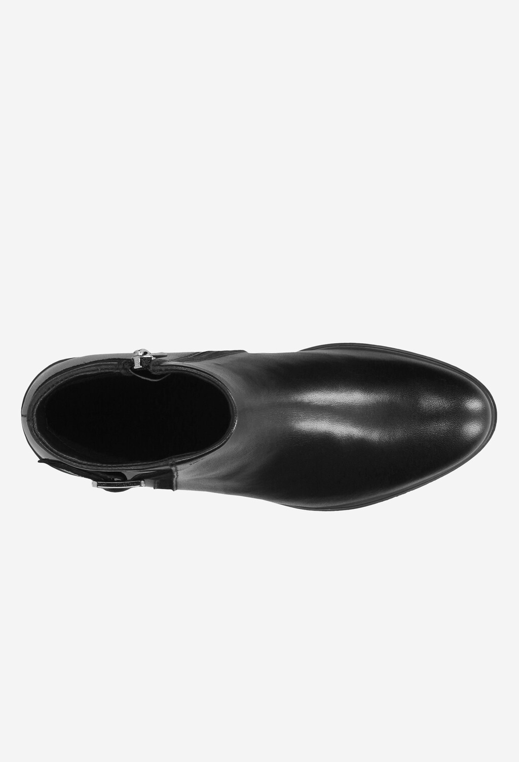 Czarne botki damskie 9593-71 Widok 5