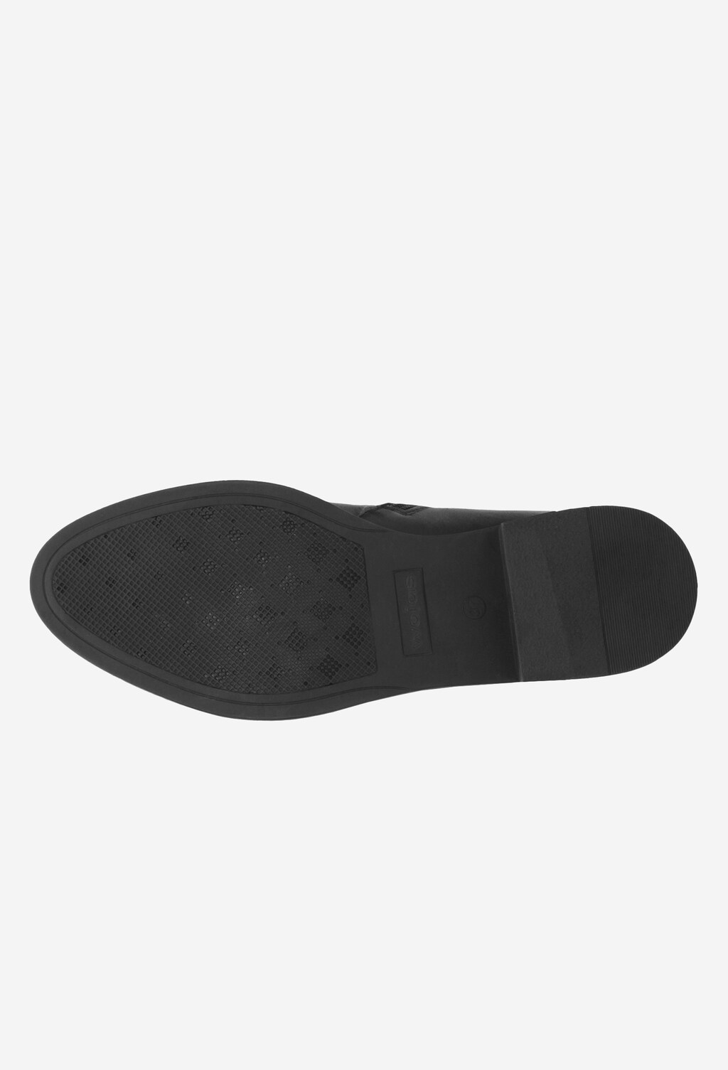 Czarne botki damskie 9593-71 Widok 6