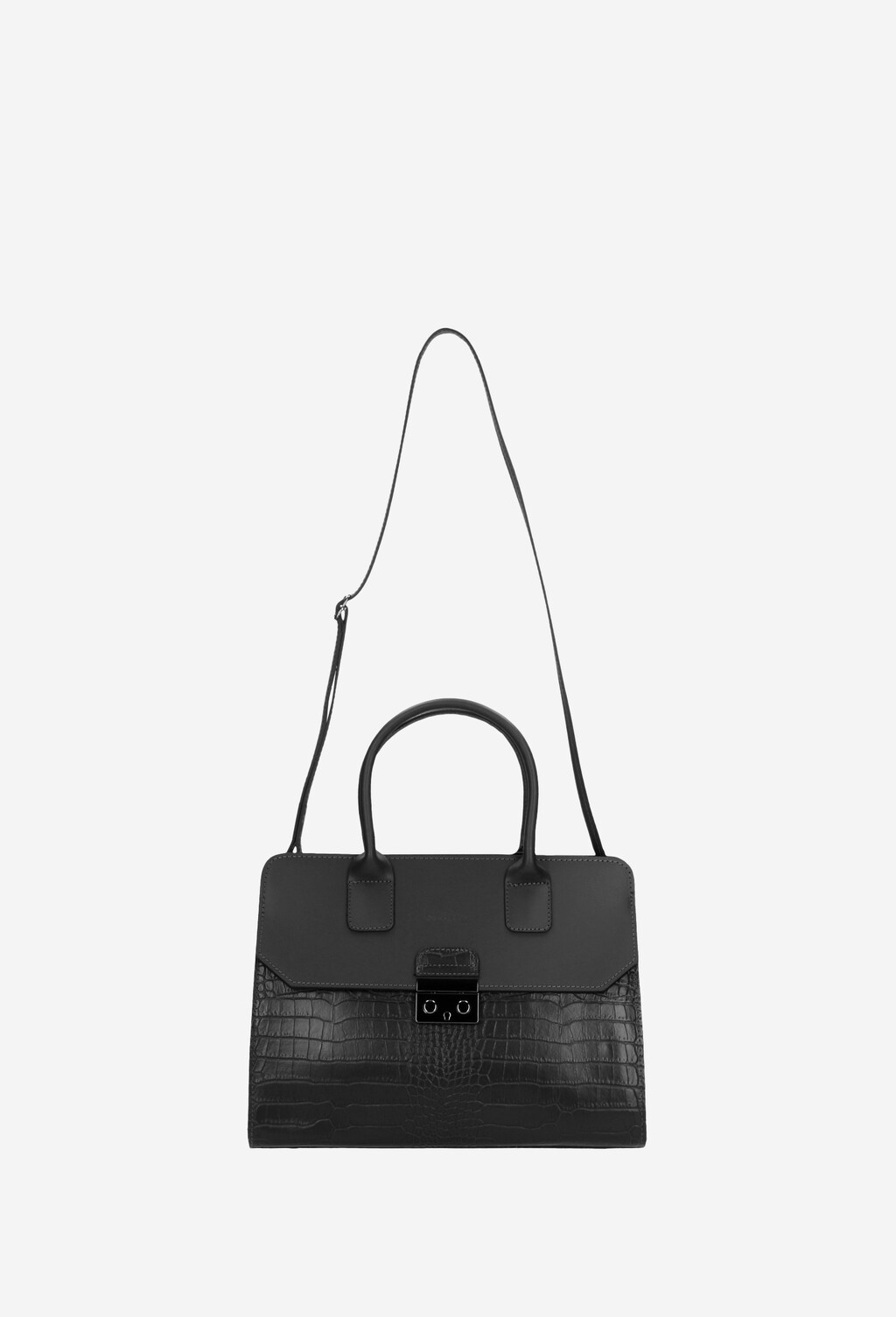 Czarna torebka damska 9855-51 Widok 5