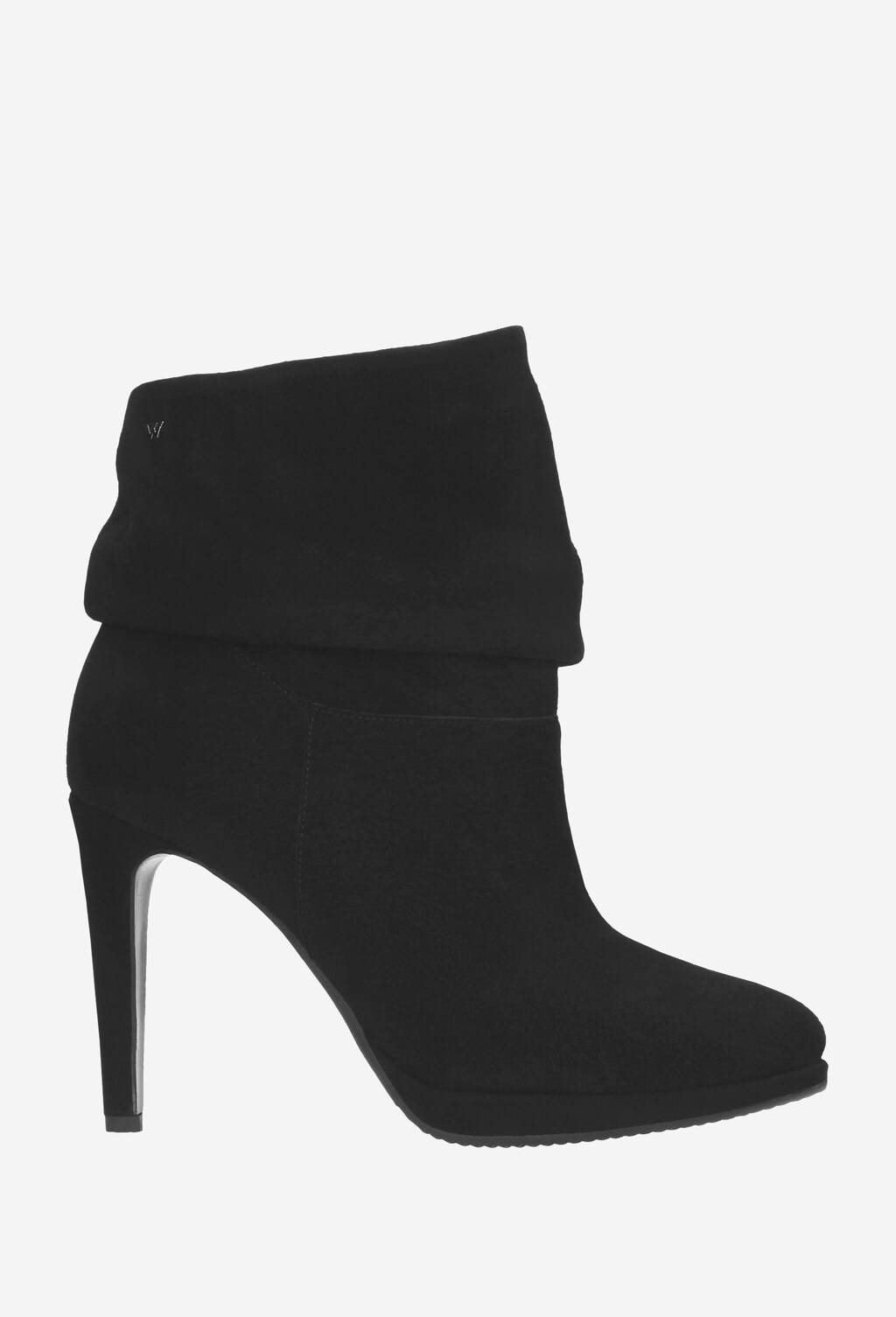 Czarne botki damskie 9532-61 Widok 2