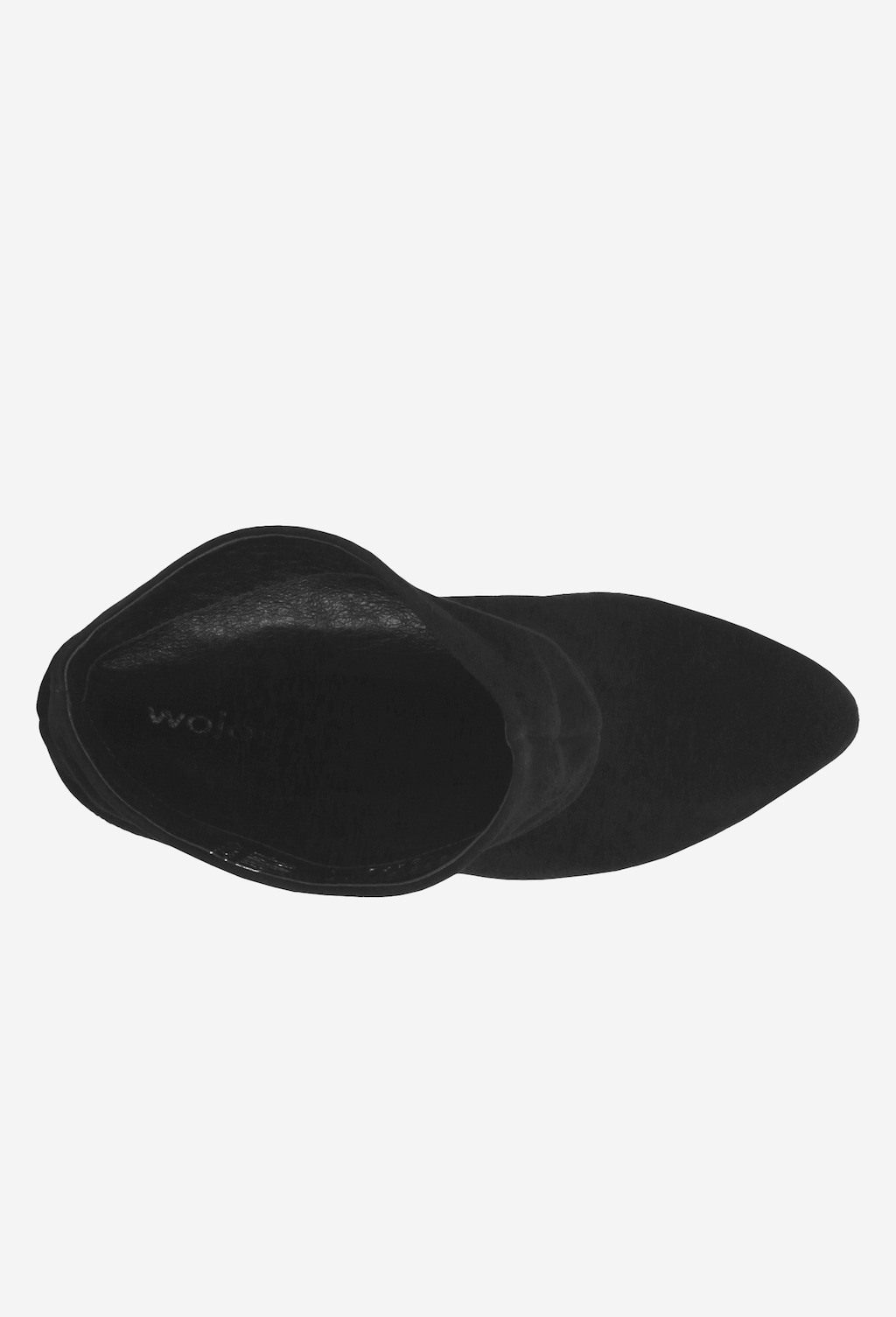 Czarne botki damskie 9532-61 Widok 5